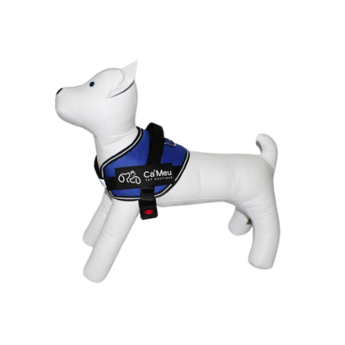 F - Coleira Peitoral Para Cachorro Refletora - Ca'Meu®