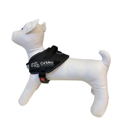 F - Coleira Peitoral Para Cachorro Refletora - Ca'Meu®